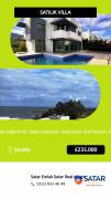 3-спальная вилла с частным бассейном у моря с видом на морскую природу на гору в Чаталкой, Гирне