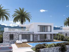 4+1 Luxusvilla nur wenige Gehminuten vom Meer entfernt in der Region Kyrenia-Alagadi.