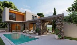 Kuzey Kıbrıs Karmi'de İNANILMAZ 5+1 modern villa