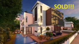3+1 modern villa with private pool and terrace, under completion in Ozankoy