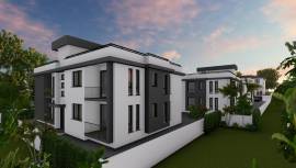 Gartengeschoss- und Terrassenwohnungen mit 1 und 2 Schlafzimmern, geliefert im Jahr 2024 in Girne-Ça