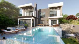 4+1 triplex luxury villa in Karmi, the coolest area of Kyrenia.