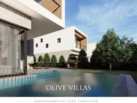 Luxury 4+1 villas overlooking the Mediterranean Sea in the popular Edremit area