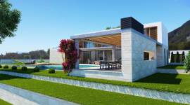 Elite area of Kyrenia Olive Grove / Eziç Premir top / with luxury Villa progect  plot.