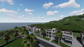 Dikkat!! Akdeniz kıyısında panoramik manzaralı lüks villalar