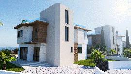 3+1 luxury villa on a 1000 square meter land in a magnificent location in Kyrenia-Alsancak