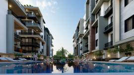 Attention!! Apartment complex with a swimming pool in the center of Kyrenia