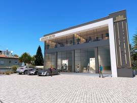 A magnificent business center with offices and shops in a central location in Kyrenia